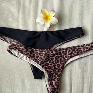 Bundle of 2 acacia bottoms